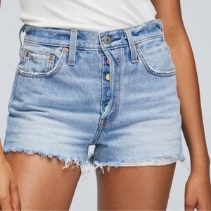 Levi’s 501® BUTTON YOUR FLY HIGH RISE SHORTS